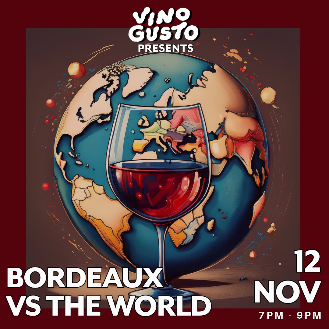 Bordeaux vs The World // Wednesday 12th November 2025 // VG Tasting Room