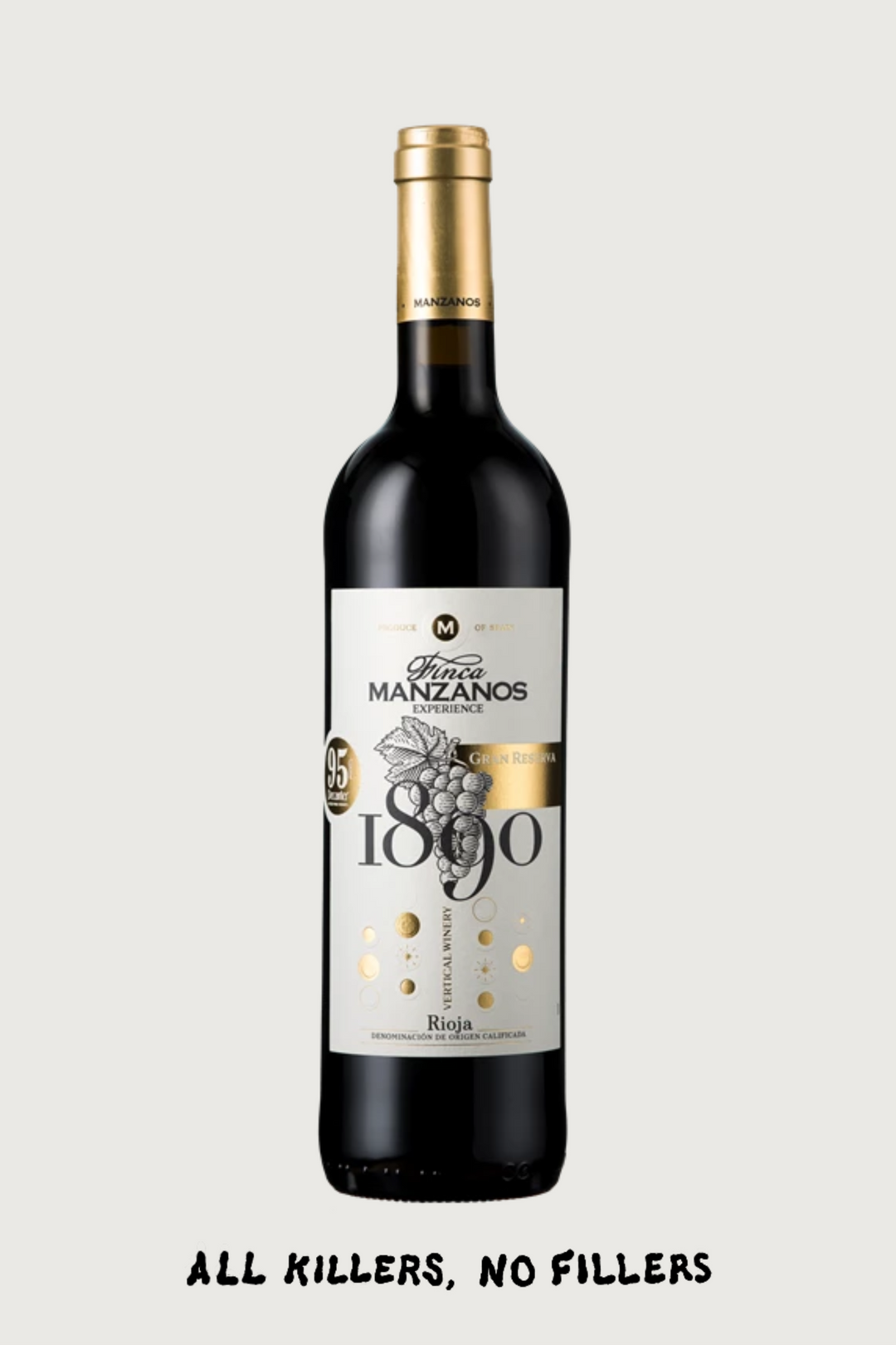 Bodegas Manzanos '1890' Gran Reserva Rioja 2015