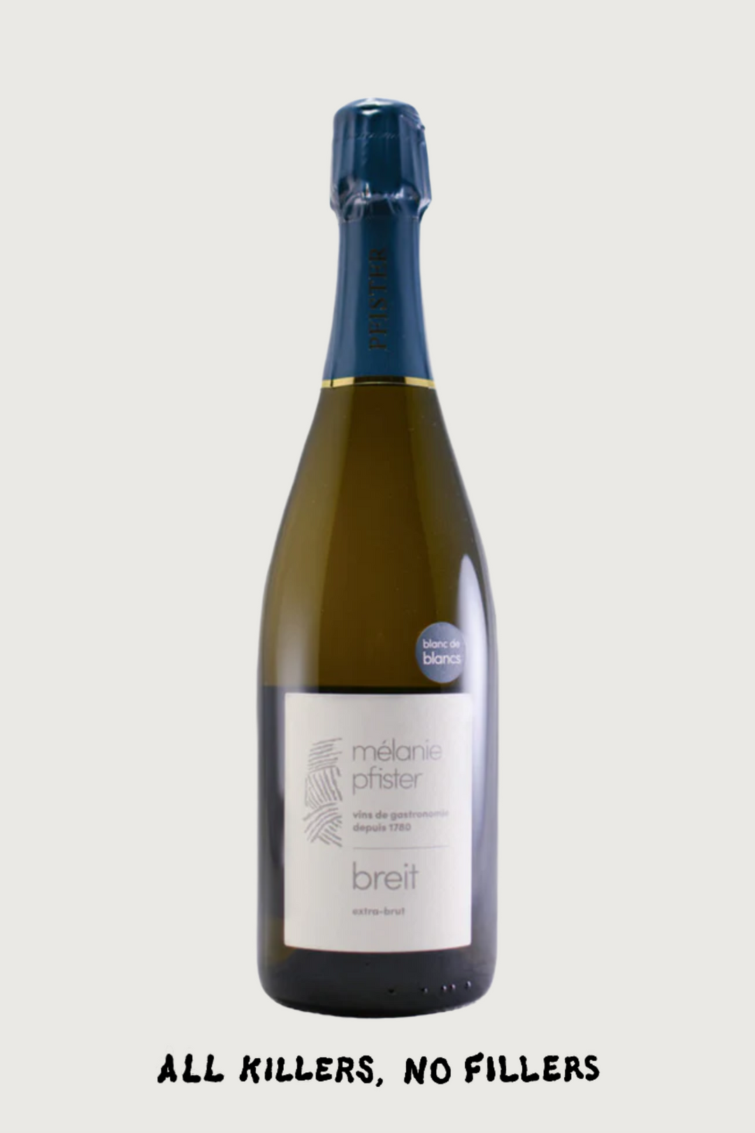 Melanie Pfister Breit Crémant d'Alsace Blanc de Blancs Xtra Brut