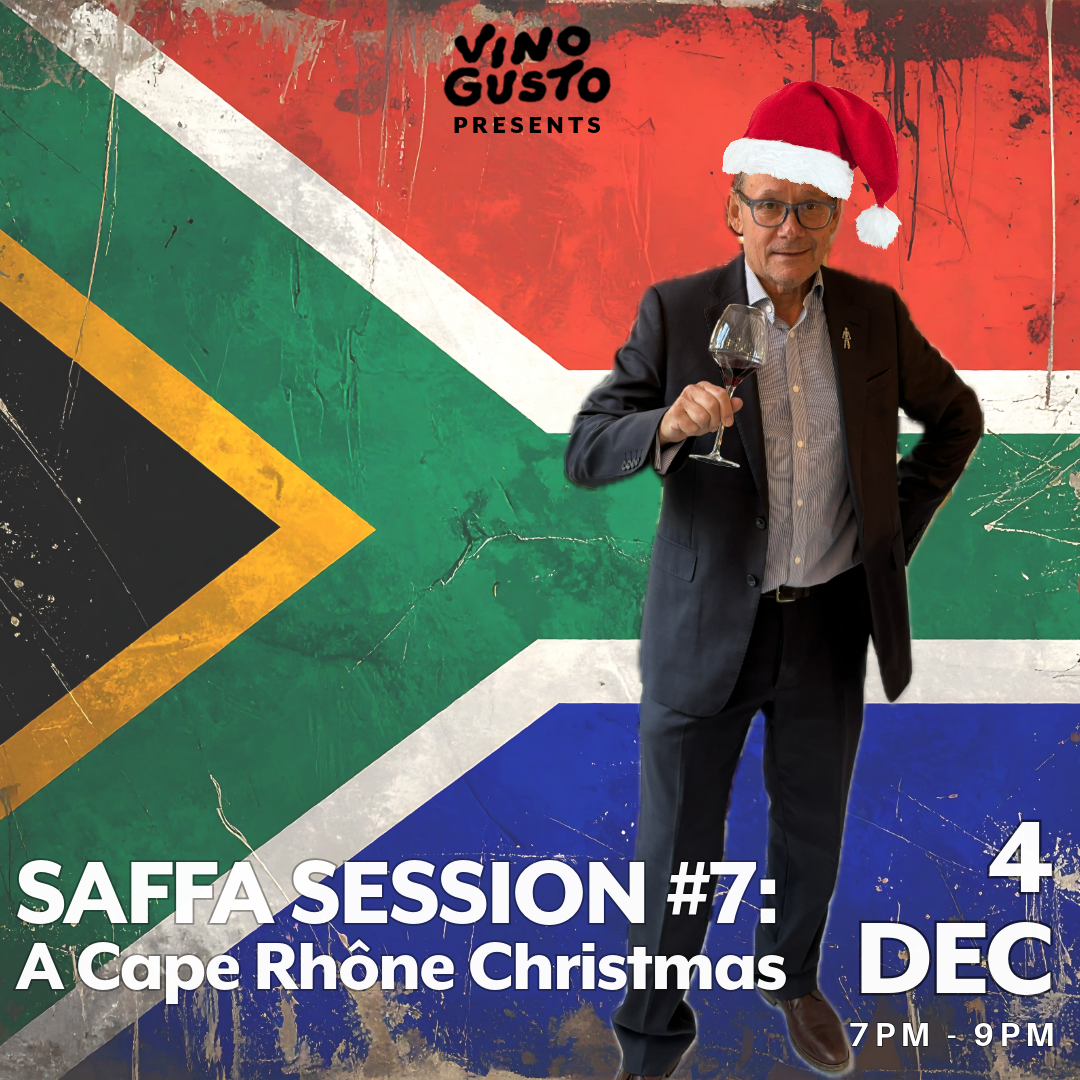Saffa Sessions #7: A Cape Rhône Christmas // Thursday 4th December 2025 // VG Tasting Room