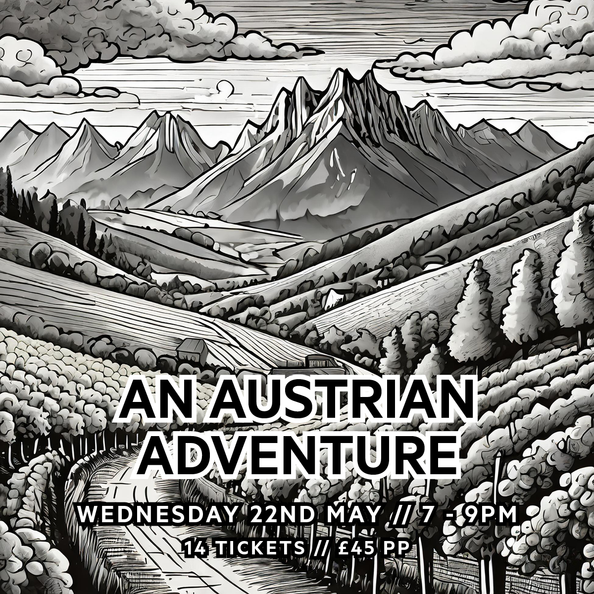 An Austrian Adventure // Wednesday 22nd May 2024 // Vino Gusto Tasting Room