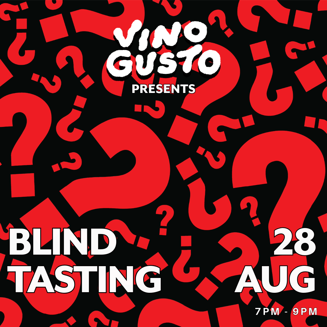 Blind Tasting // Friday 28th August 2026 // VG Tasting Room // 7PM