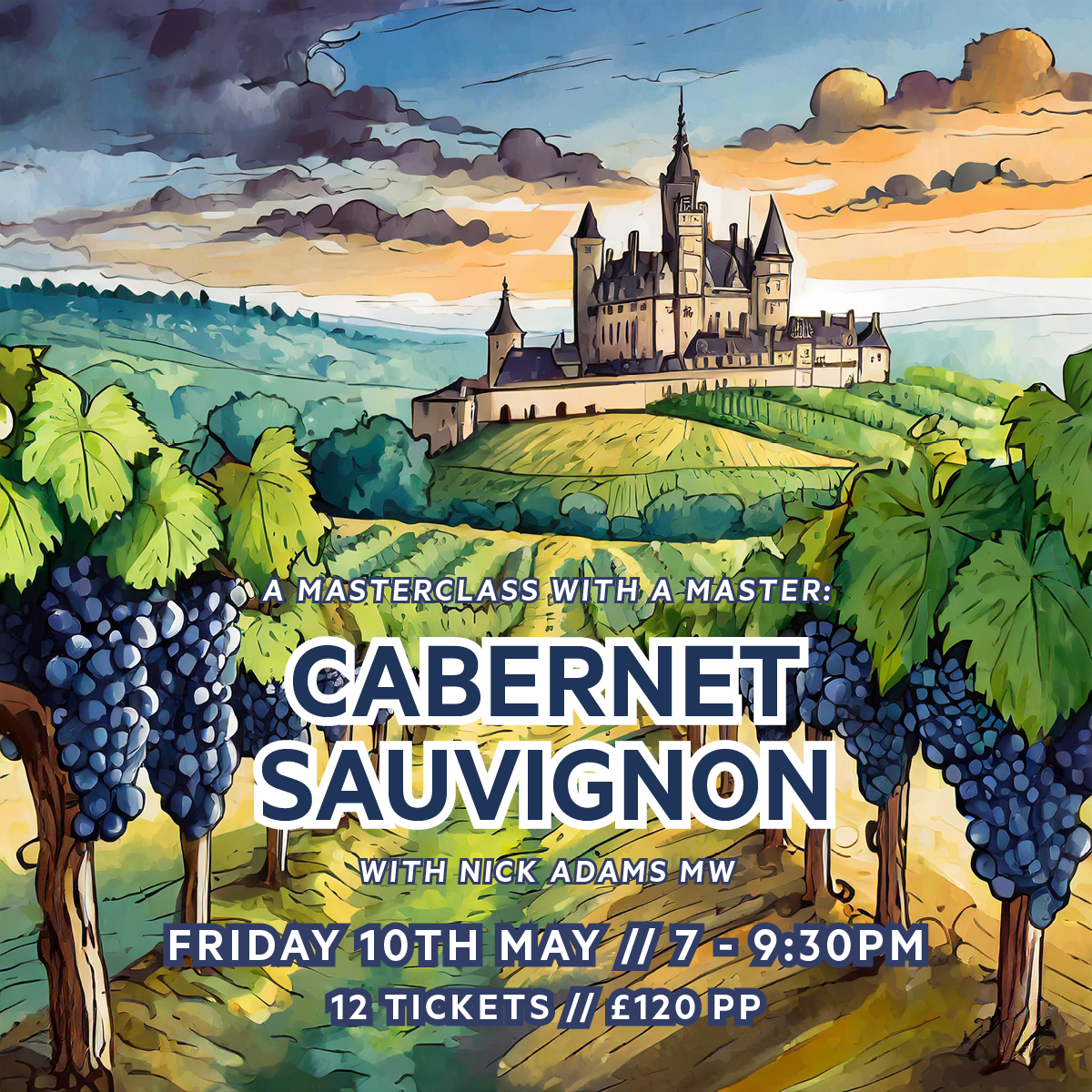 Cabernet Sauvignon - A Masterclass With a Master // Friday 10th May 2024 // VG Tasting Room