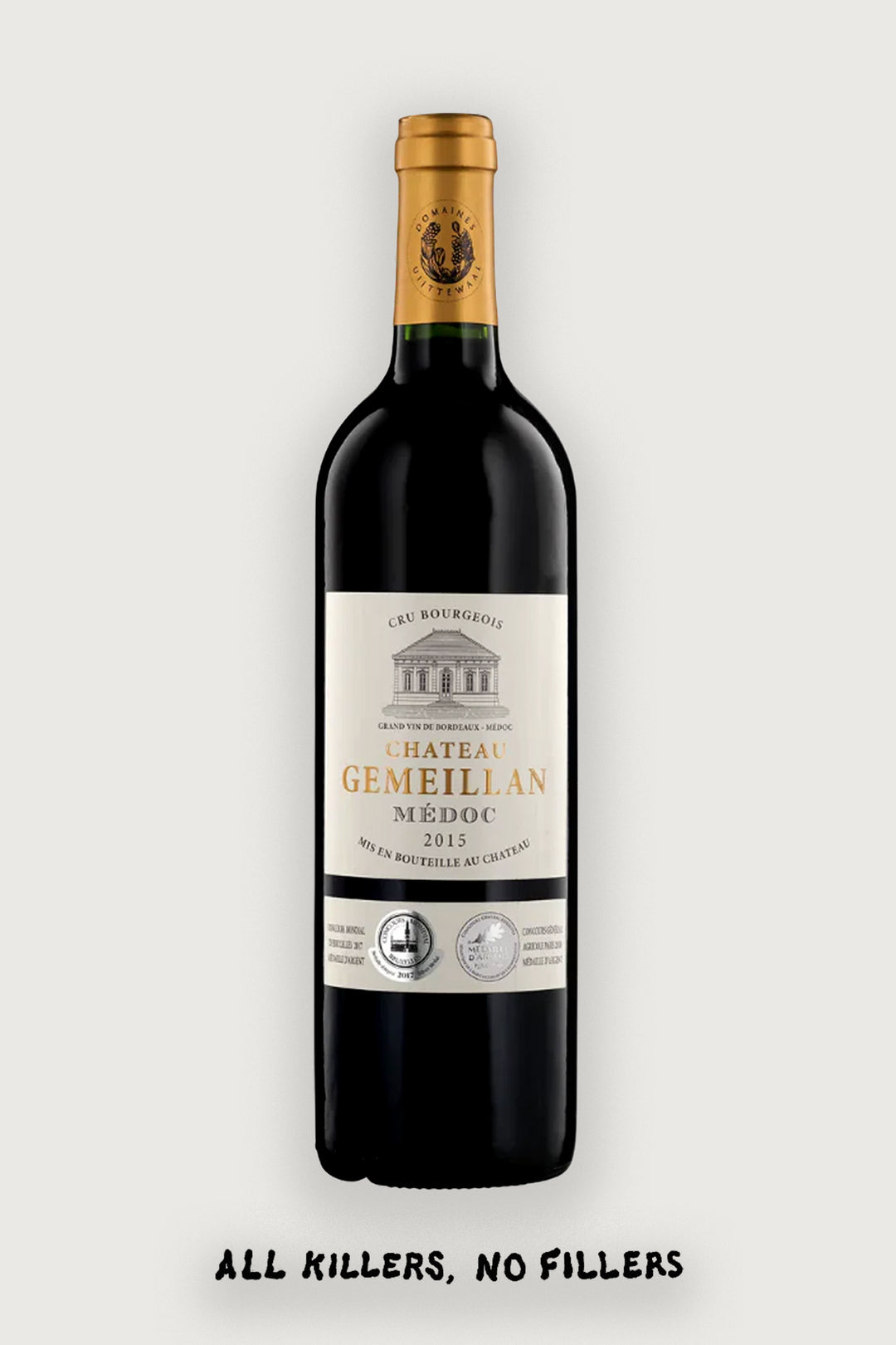 Château Gemeillan Médoc 'Cru Bourgeois' 2015