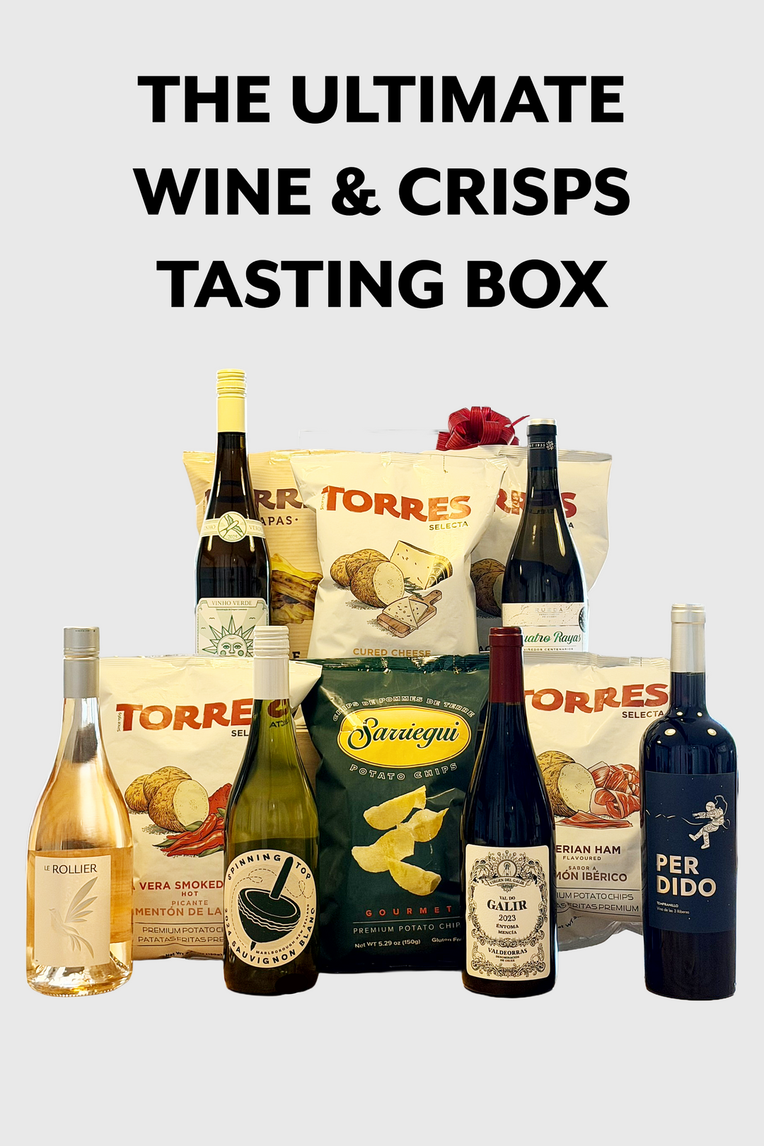 The Ultimate Wine &amp; Crisps Tasting Box