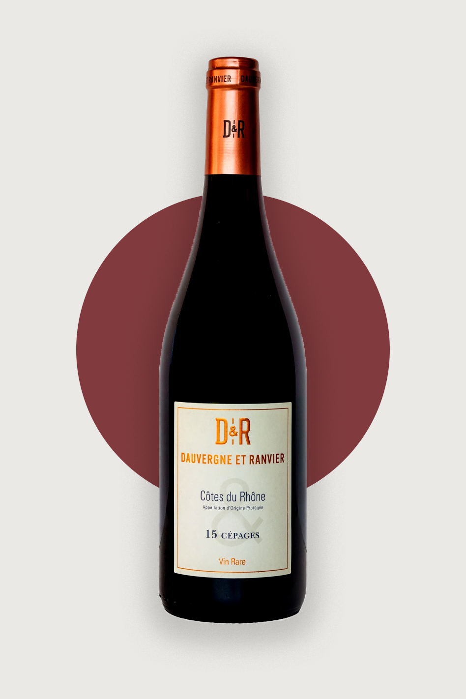 Dauvergne Ranvier Côtes du Rhône 15 Cépages