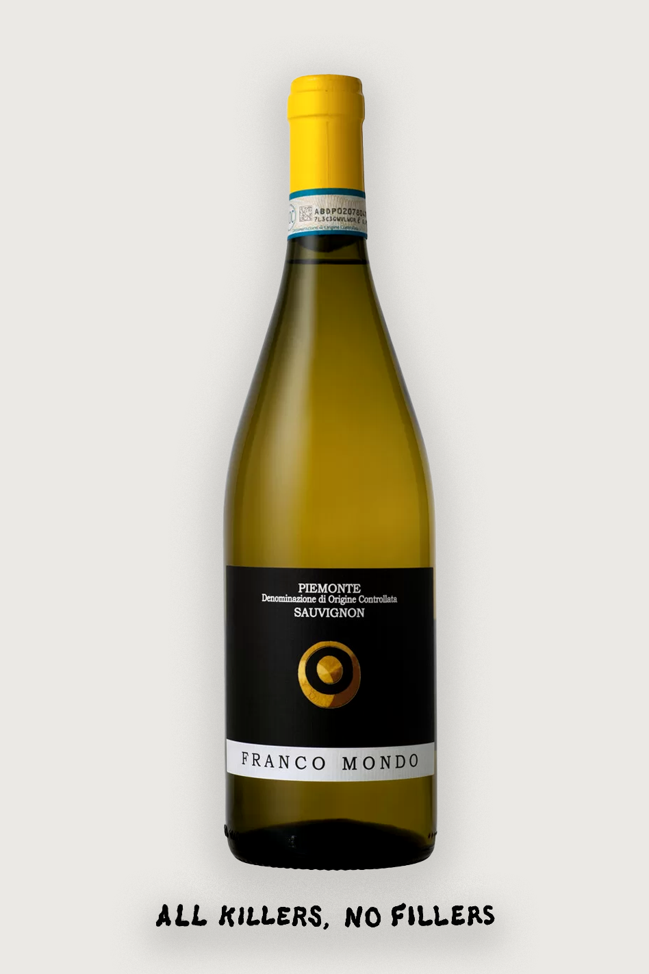 Franco Mondo Monferrato Blanco DOC da uva Sauvignon 2024