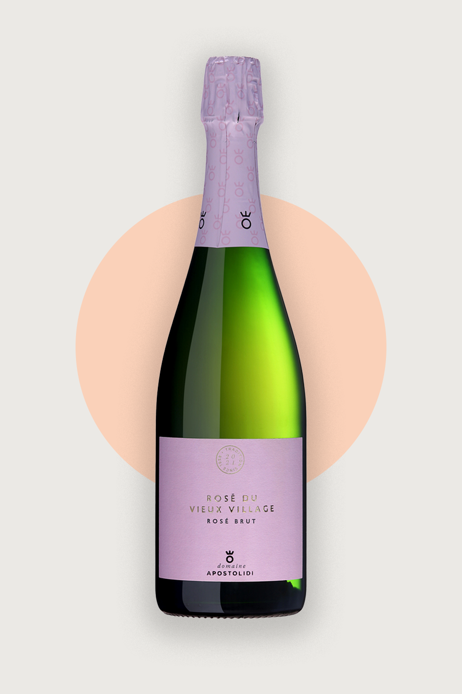Ktima Apostolidi Rosé Du Vieux Village Brut 2023