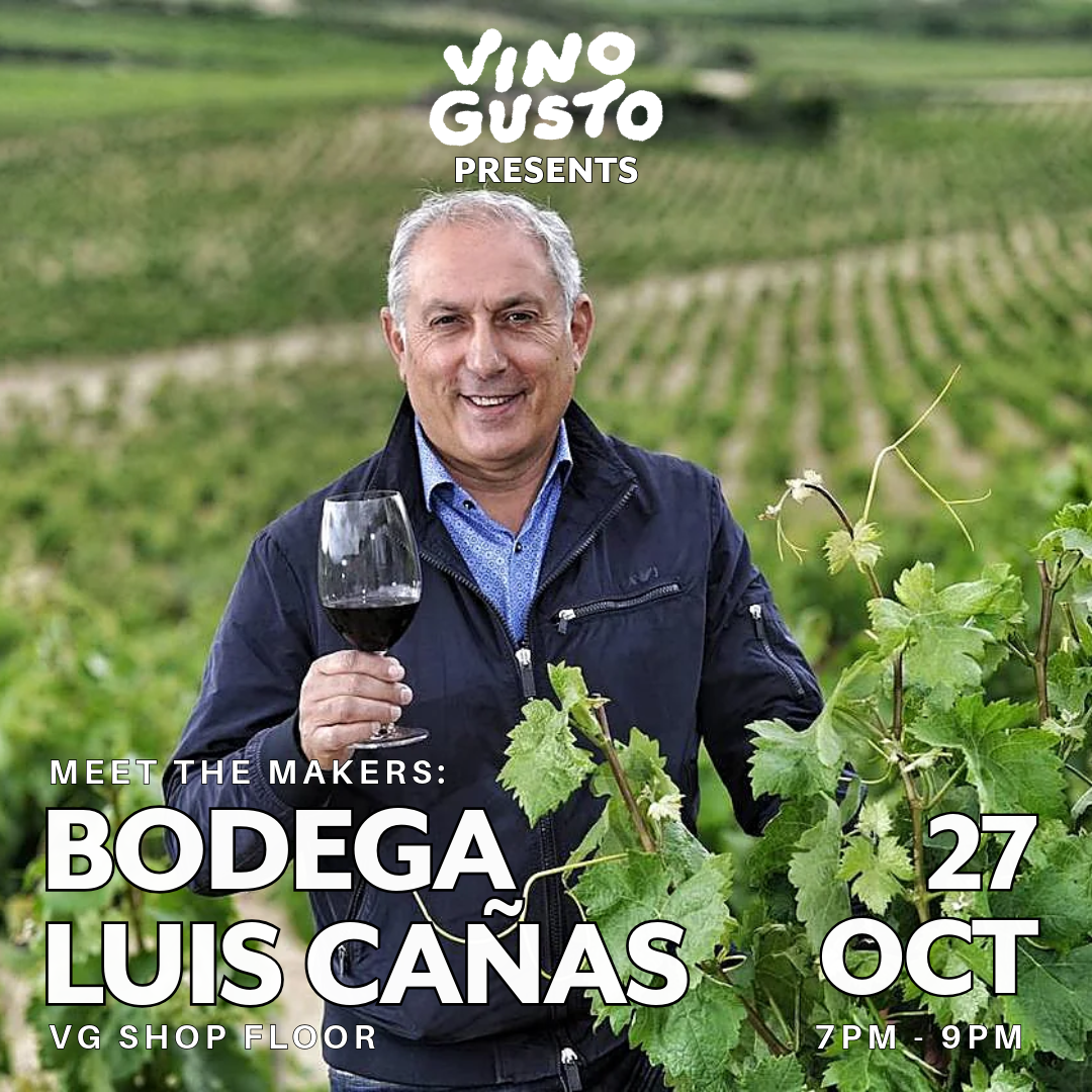 Meet the makers: Luis Canas, Spain // Tuesday 27th October 2026 // VG Shop Floor // 7-9pm