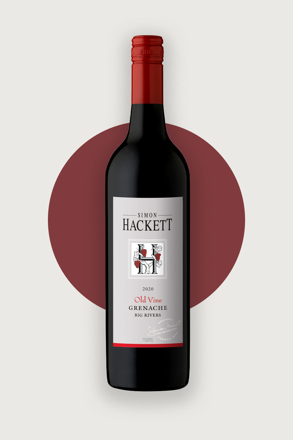 Simon Hacket Big River Grenache 2020